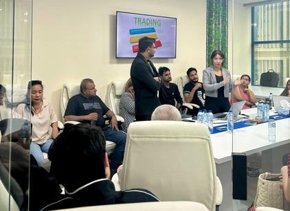 Master Class session with instructor and students